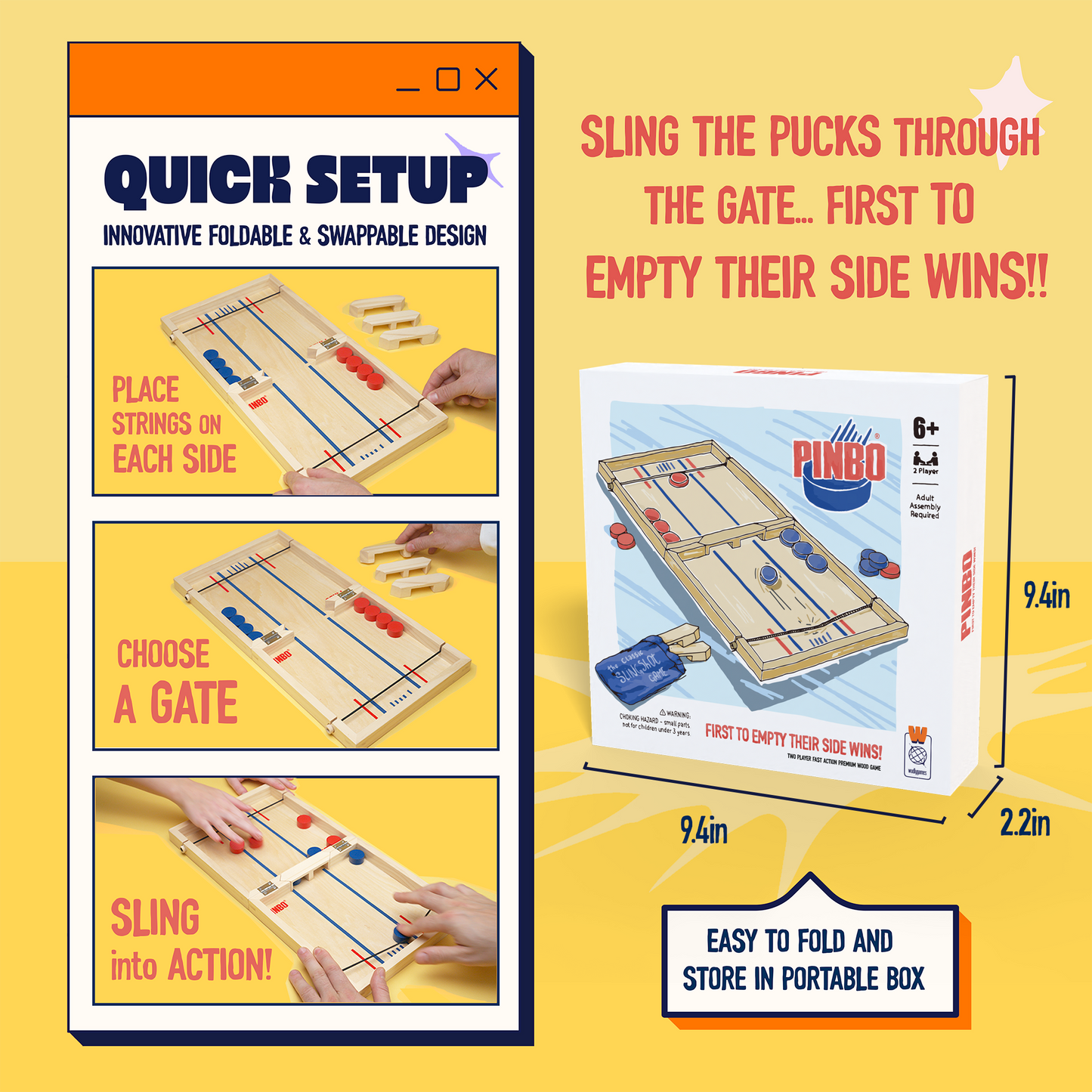 PINBO The Classic Slingshot Game