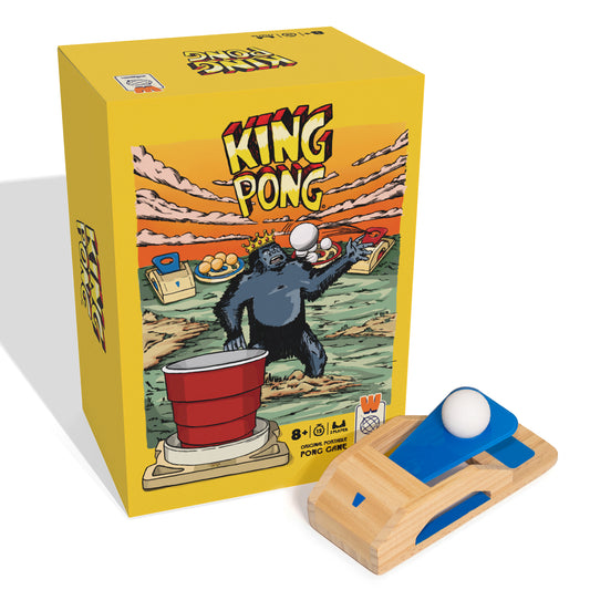 King Pong - Original Trickshot Portable Pong Game